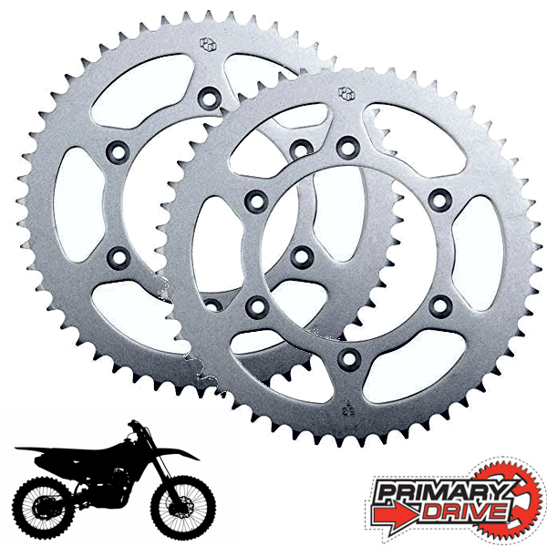 Primary Drive Rear Steel Sprocket 50 Tooth Silver for Yamaha YZ250